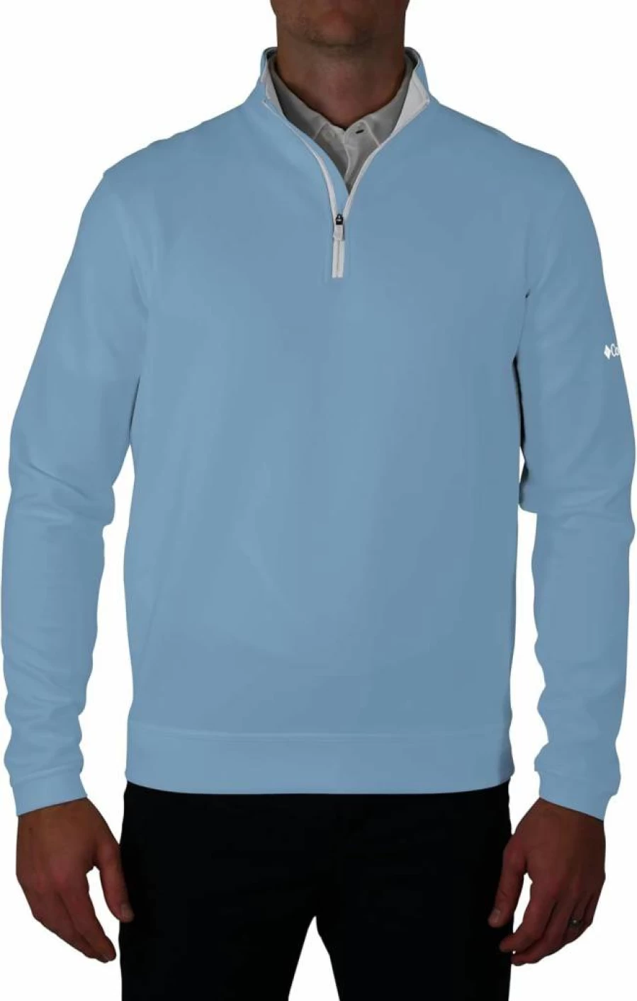Columbia Men's Omni-Wick Golf Pullover - Breathable Quarter-Zip Performance Sweatshirt for Active Wear