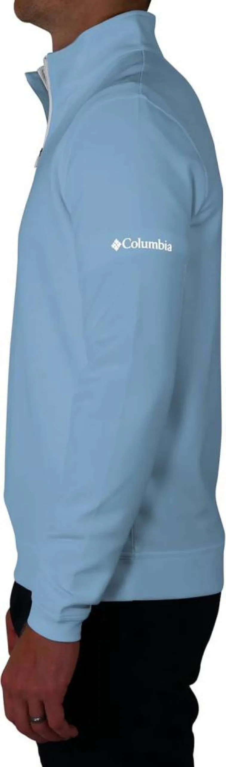 Columbia Men's Omni-Wick Golf Pullover - Breathable Quarter-Zip Performance Sweatshirt for Active Wear