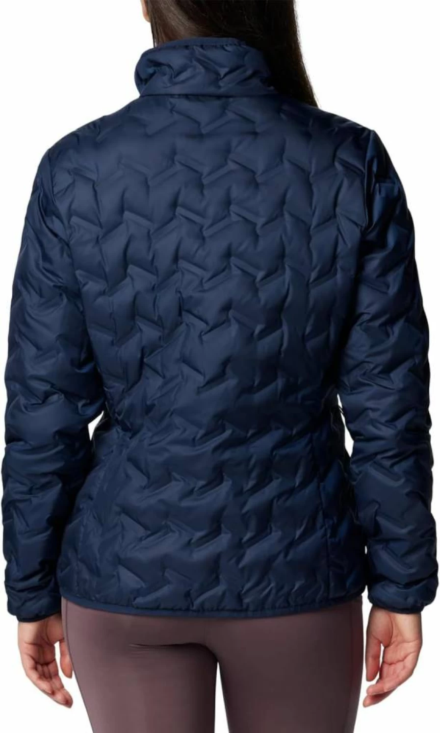 Columbia Women's Delta Ridge II Down Jacket - Lightweight Water-Resistant Winter Coat for Outdoor Activities