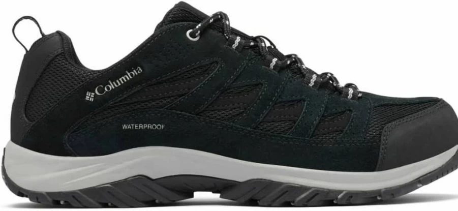 Columbia Men's Crestwood Waterproof Hiking Shoes - Lightweight Outdoor Trekking Boots for Men