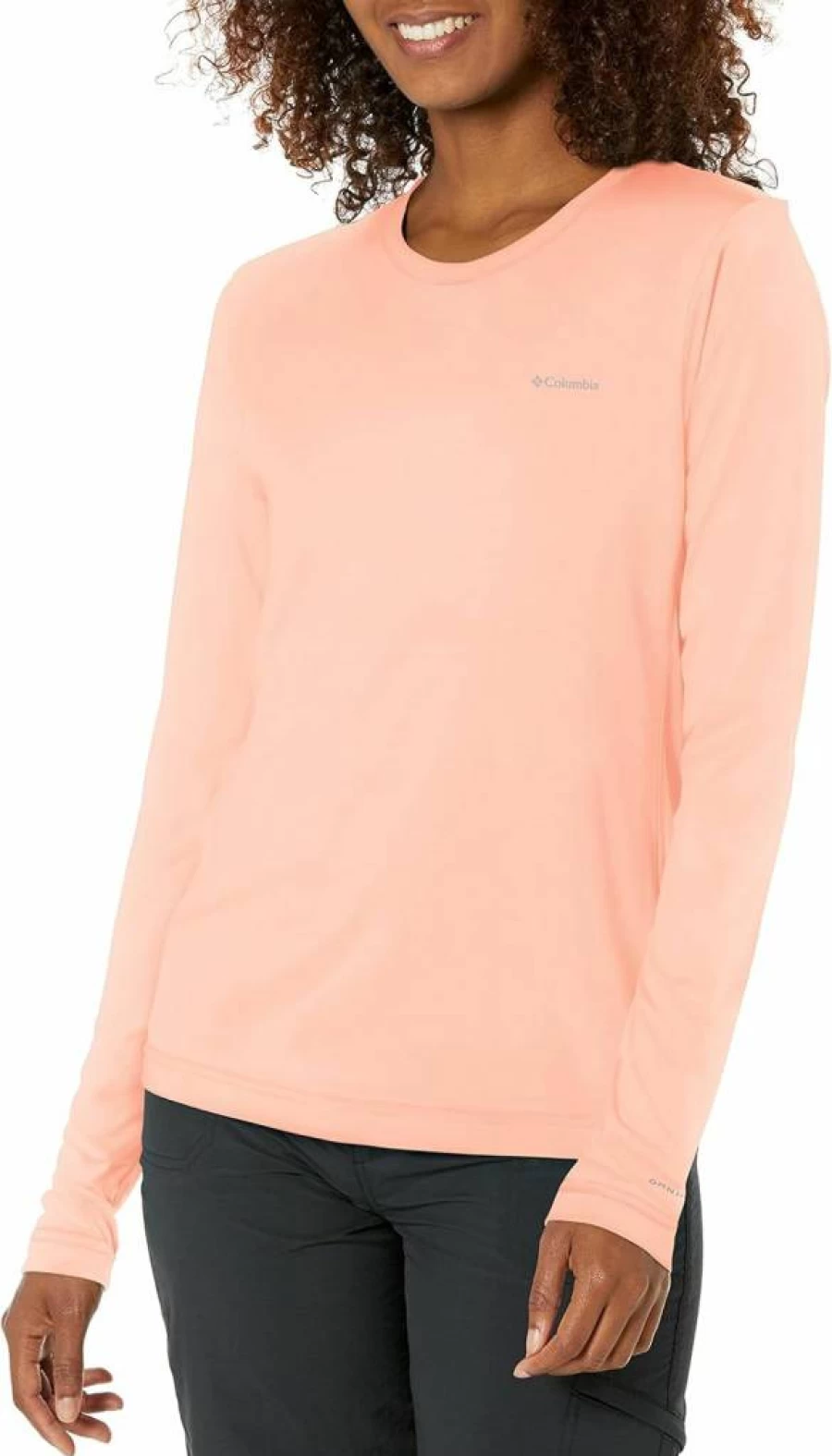 Columbia Women's Long Sleeve Hiking Shirt - Moisture-Wicking & Sun Protection Top for Outdoor Adventures