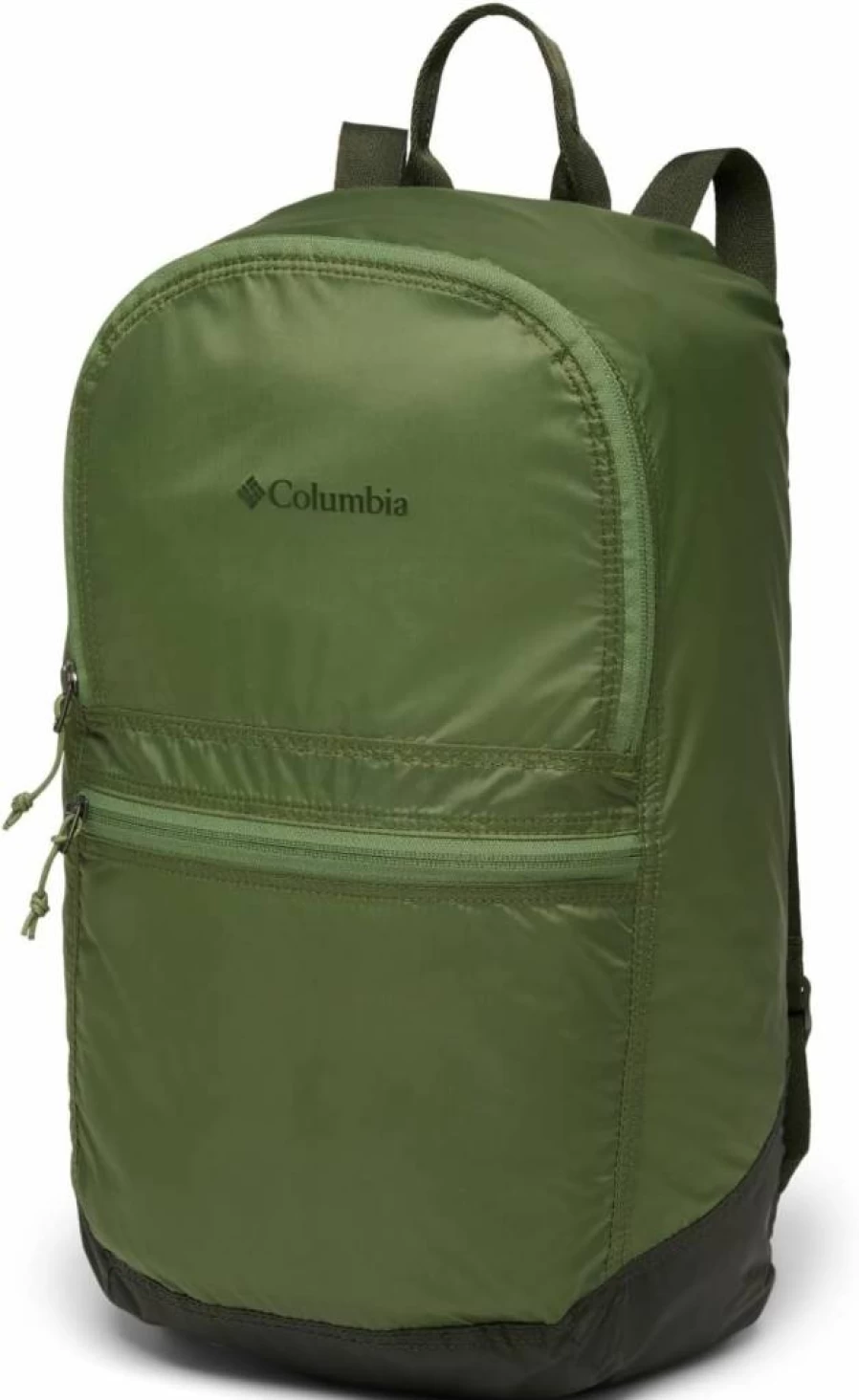 Columbia Unisex Lightweight Packable Hiking Backpack - Water-Resistant Daypack for Travel & Outdoor Activities, Foldable Canteen/Greenscape Design, One Size Fits All