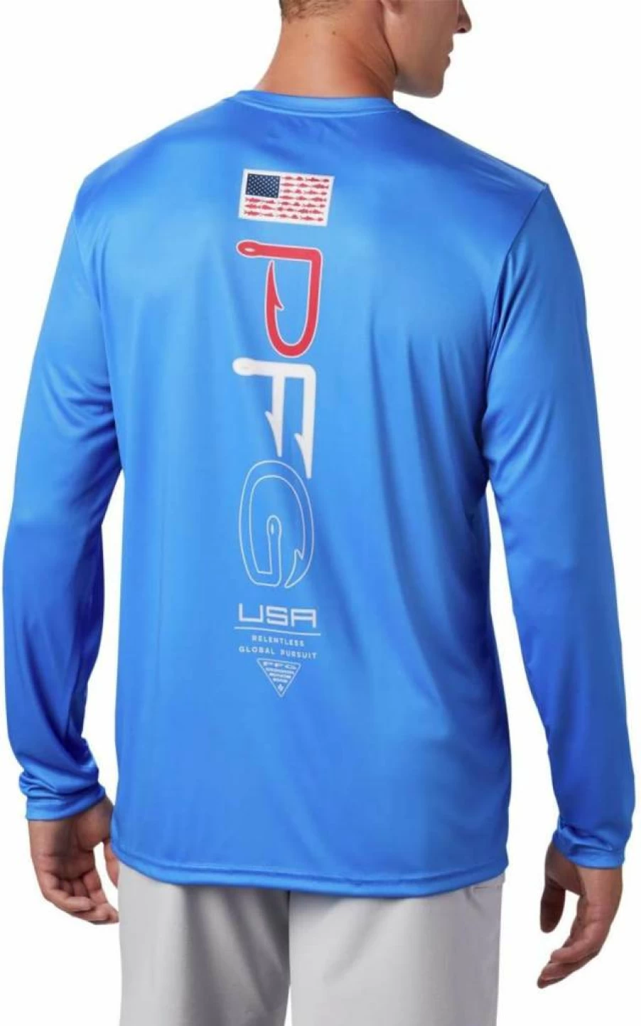 Columbia Men's Terminal Tackle PFG Global Compass Long Sleeve Fishing Shirt