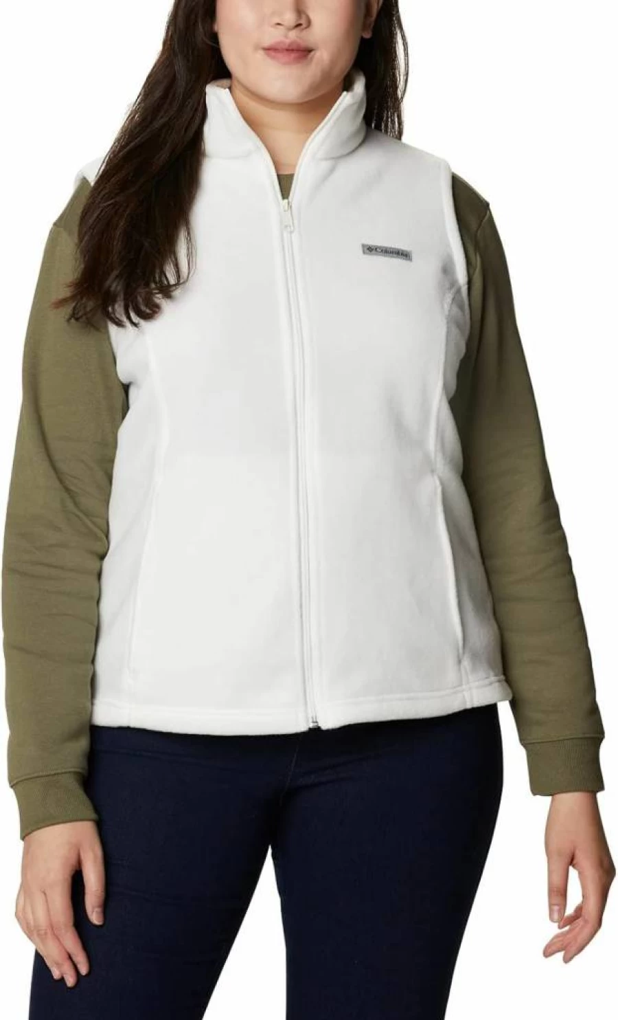 Columbia Women's Benton Springs Fleece Vest - Lightweight & Warm Outdoor Jacket for Hiking & Casual Wear