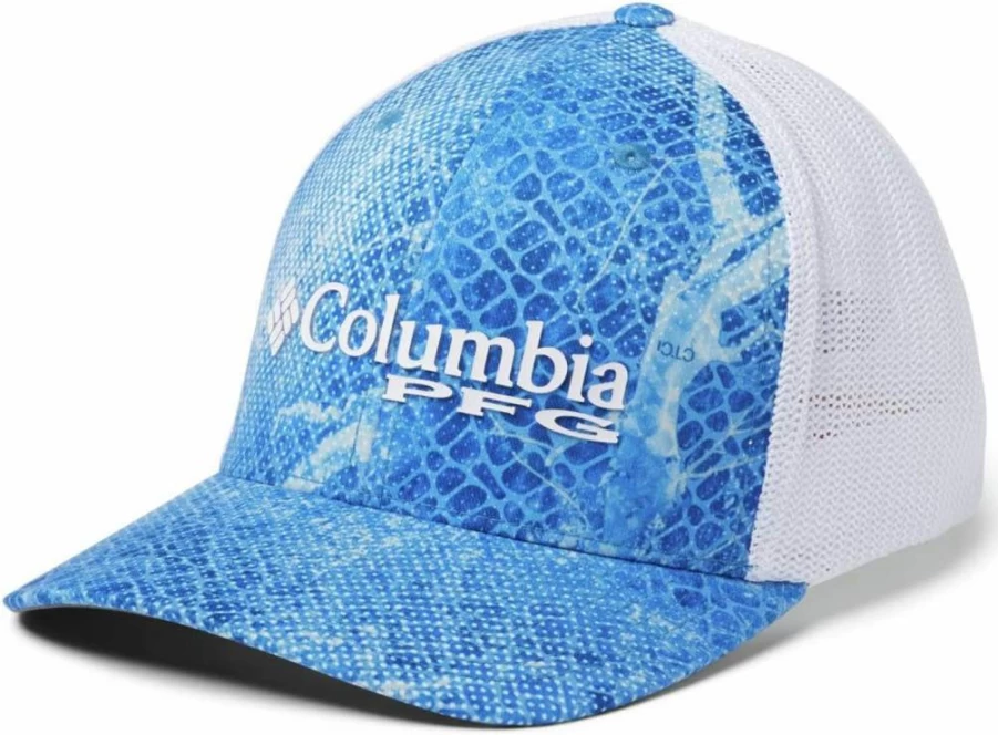 Columbia Unisex Adult PFG Camo Mesh Baseball Cap - Lightweight Performance Fishing Hat