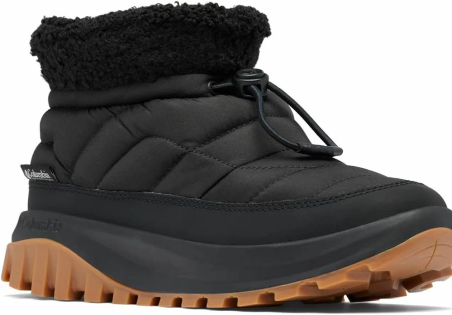 Columbia Women's Snowtrot Shorty Winter Boots - Waterproof Cold Weather Shoes for Outdoor Activities