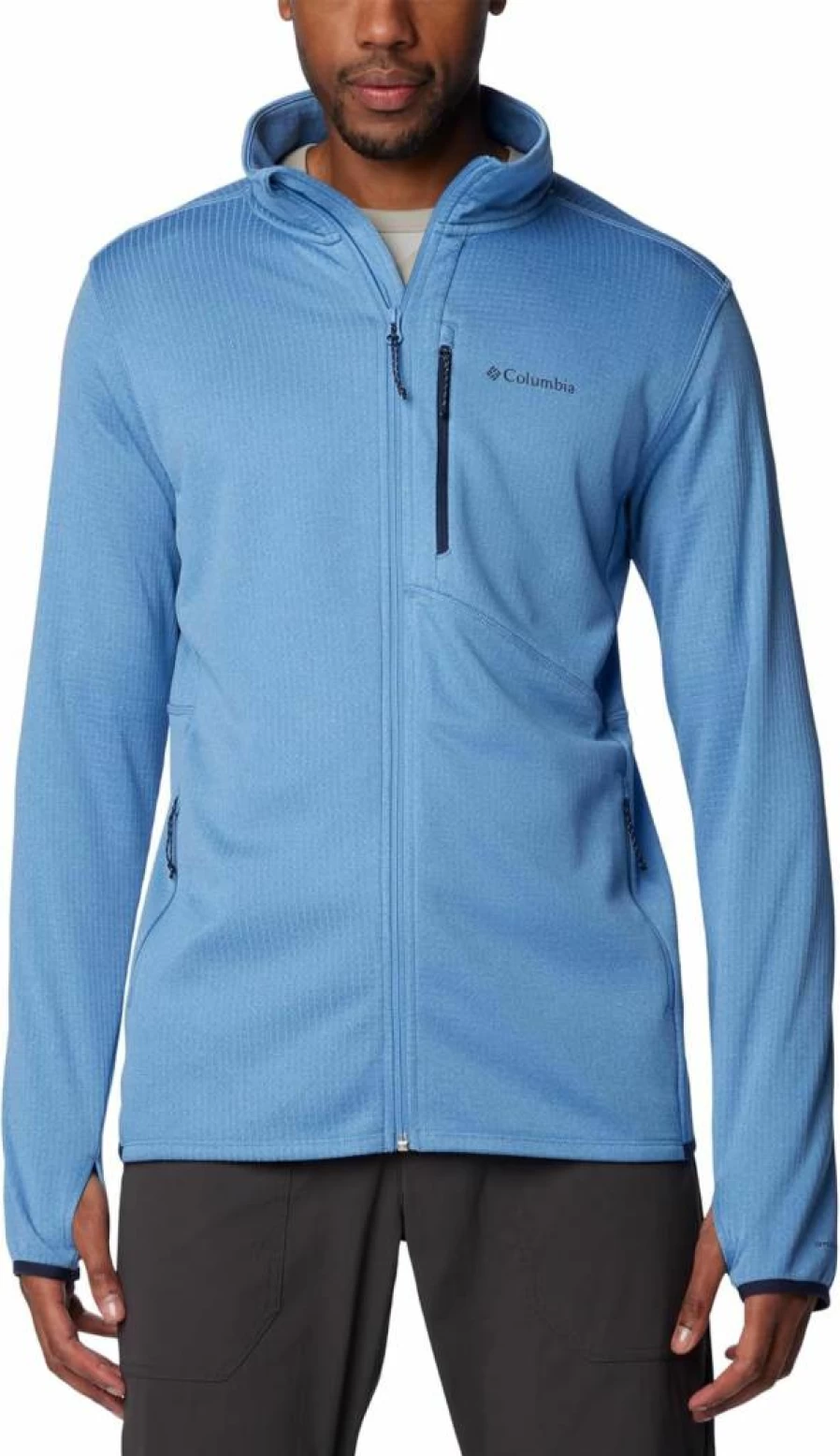Columbia Men's Park View Full Zip Fleece Jacket - Lightweight & Warm Outdoor Pullover