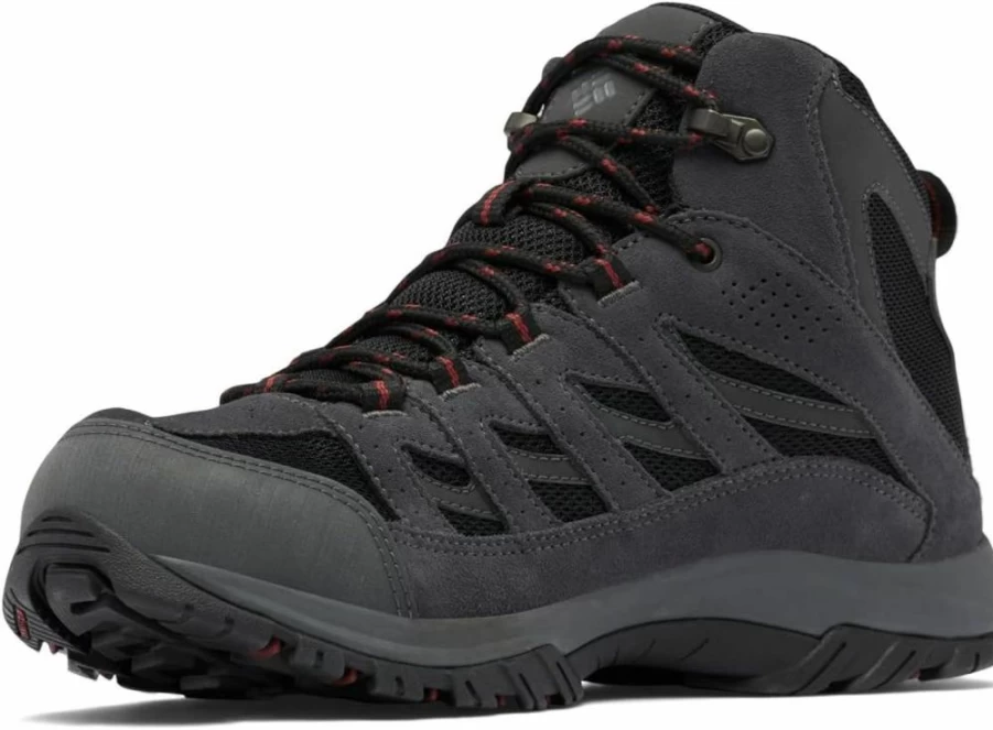 Columbia Men's Crestwood Mid Waterproof Hiking Boots - First Generation Outdoor Trekking Shoes