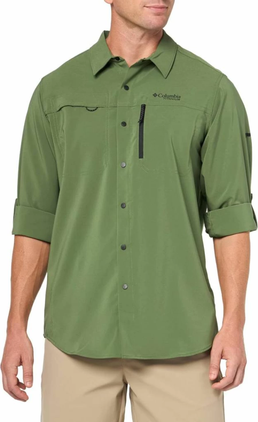 Columbia Men's Summit Valley Long Sleeve Woven Shirt - Lightweight Outdoor Casual Button-Up