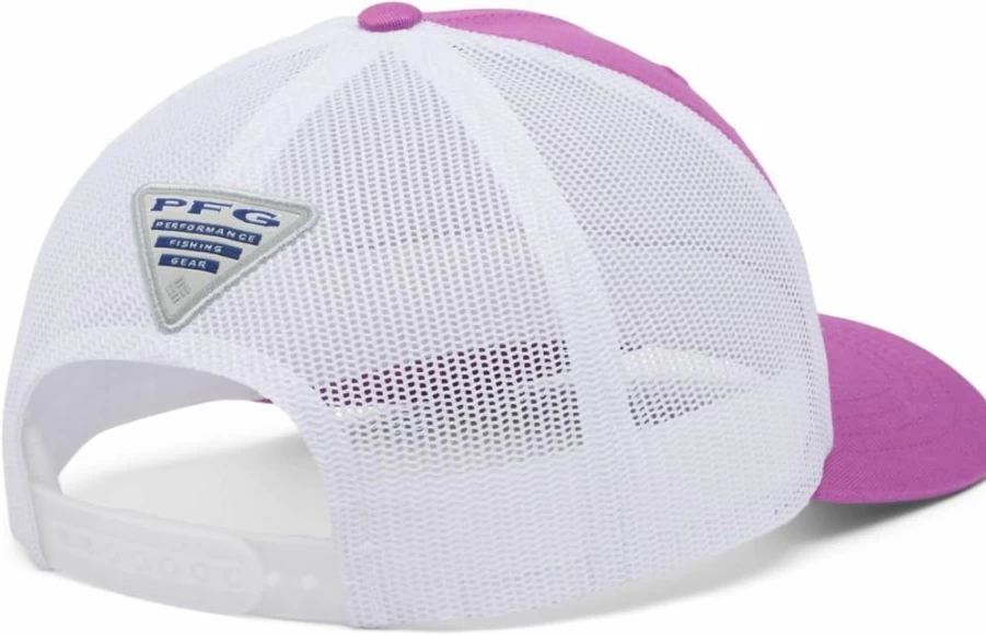 Columbia Women's PFG Snapback Hat with Fish Flag Design - UV Protection & Adjustable Fit