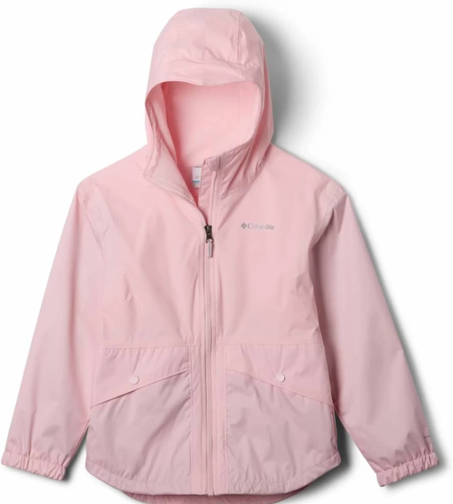 Columbia Girls' Fleece-Lined Rain Jacket - Waterproof & Warm Rainy Trails II Coat