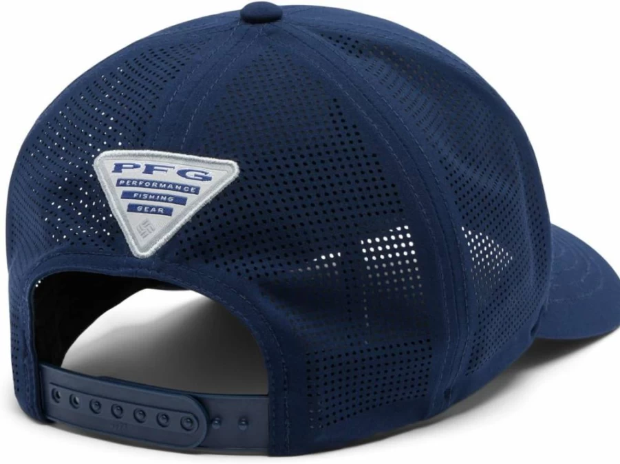 Columbia PFG Elite 3D Stretch Snapback Hat - Quick-Dry Fishing Cap with Sun Protection