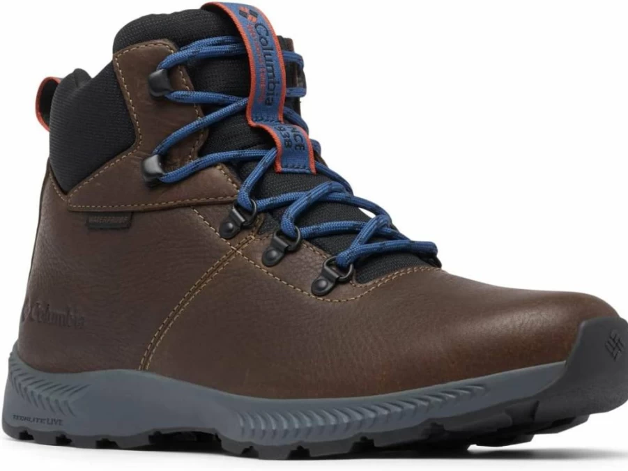 Columbia Men's Landroamer Explorer Waterproof Hiking Boots - Durable Outdoor Trekking Shoes for Men