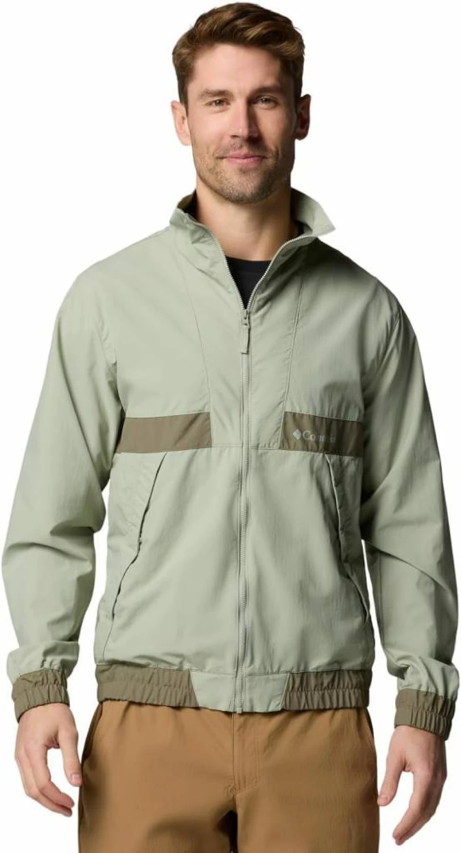 Columbia Men's Spire Valley Lightweight Water-Resistant Windbreaker Jacket