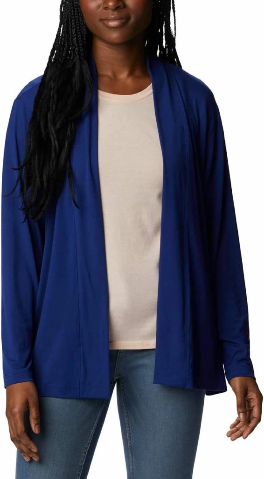 Columbia Women's Anytime Knit Long Sleeve Layering Top - Soft Comfortable Standard Fit Pullover for Casual Wear