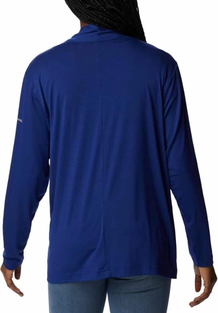 Columbia Women's Anytime Knit Long Sleeve Layering Top - Soft Comfortable Standard Fit Pullover for Casual Wear