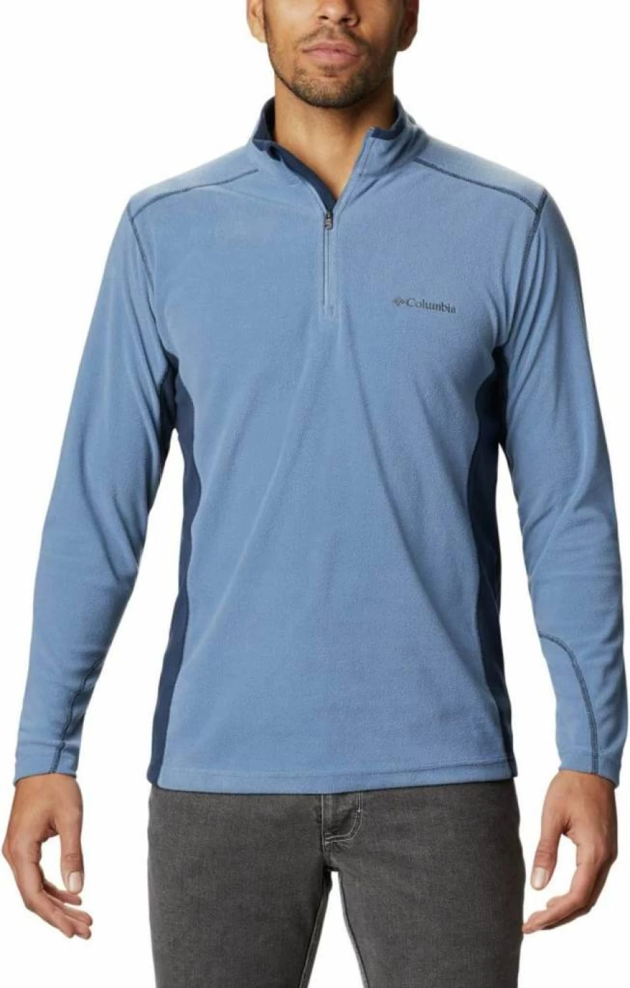 Columbia Men's Klamath Range II Half Zip Fleece Jacket - Lightweight Outdoor Pullover