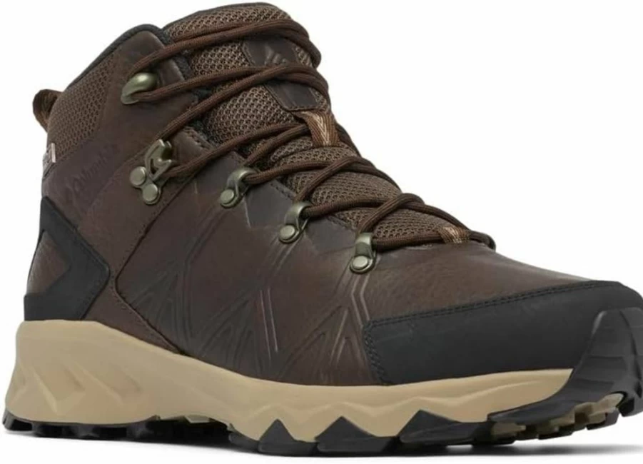 Columbia Men's PeakFreak II Mid OutDry Leather Waterproof Hiking Boots
