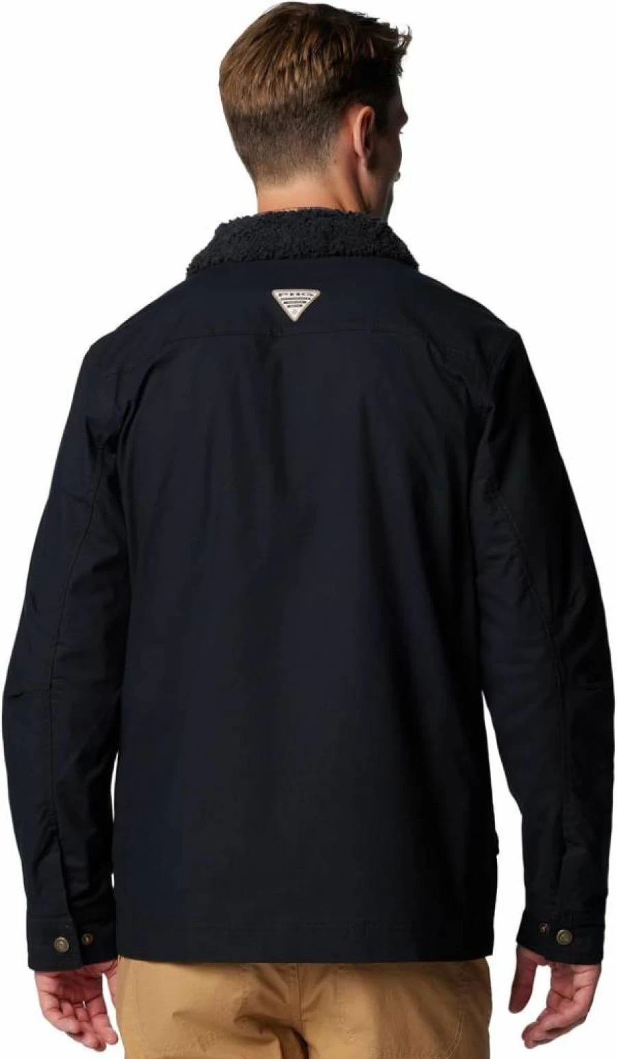 Columbia Men's Roughtail Utility Jacket - Water-Resistant Outdoor Work Jacket for Men