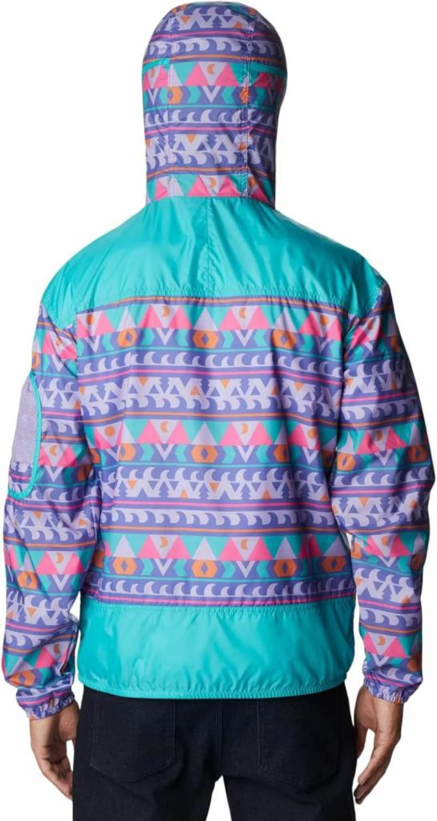 Columbia Men's Challenger Windbreaker Jacket - Lightweight Water-Resistant Outdoor Shell