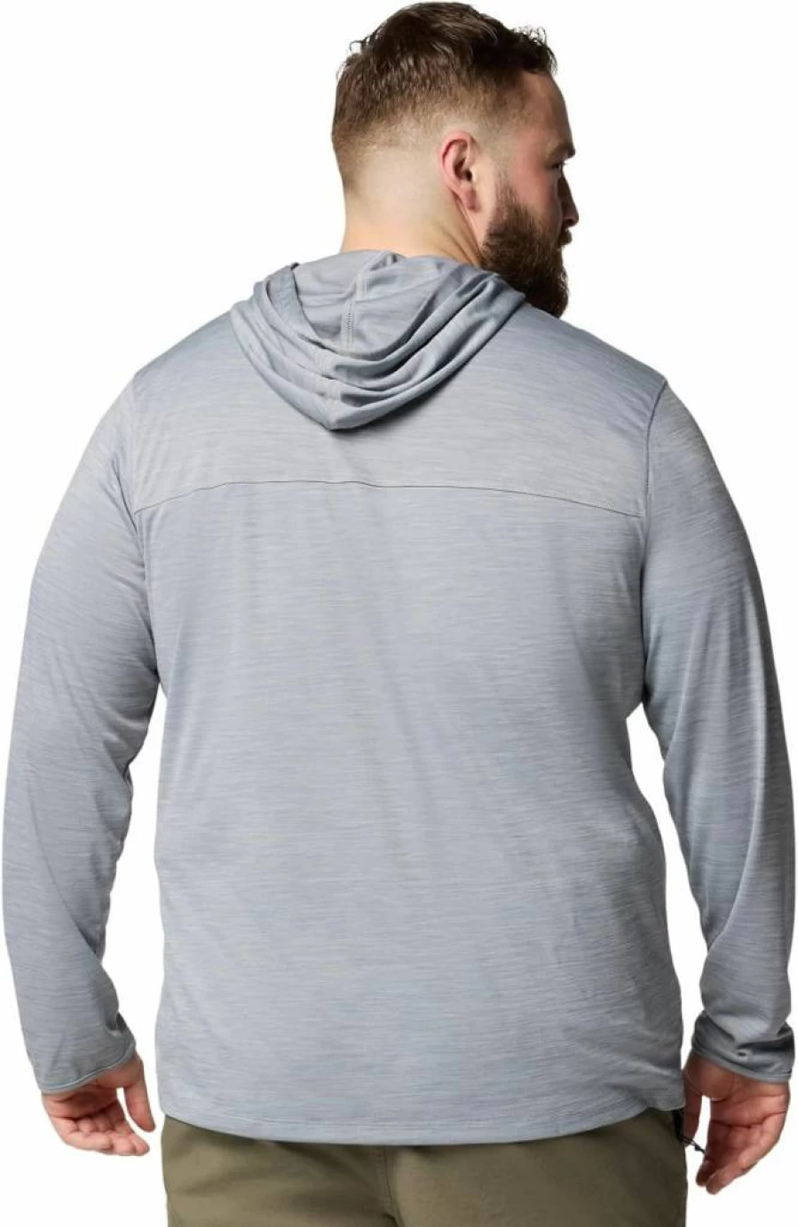 Columbia Men's Sage Peak Fleece Hoodie - Lightweight Hiking Pullover with Zip Pocket
