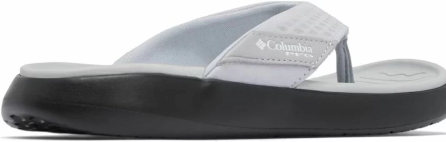Columbia Women's PFG Boatside Flip Leather Sandal - Water-Resistant Comfort for Outdoor Activities
