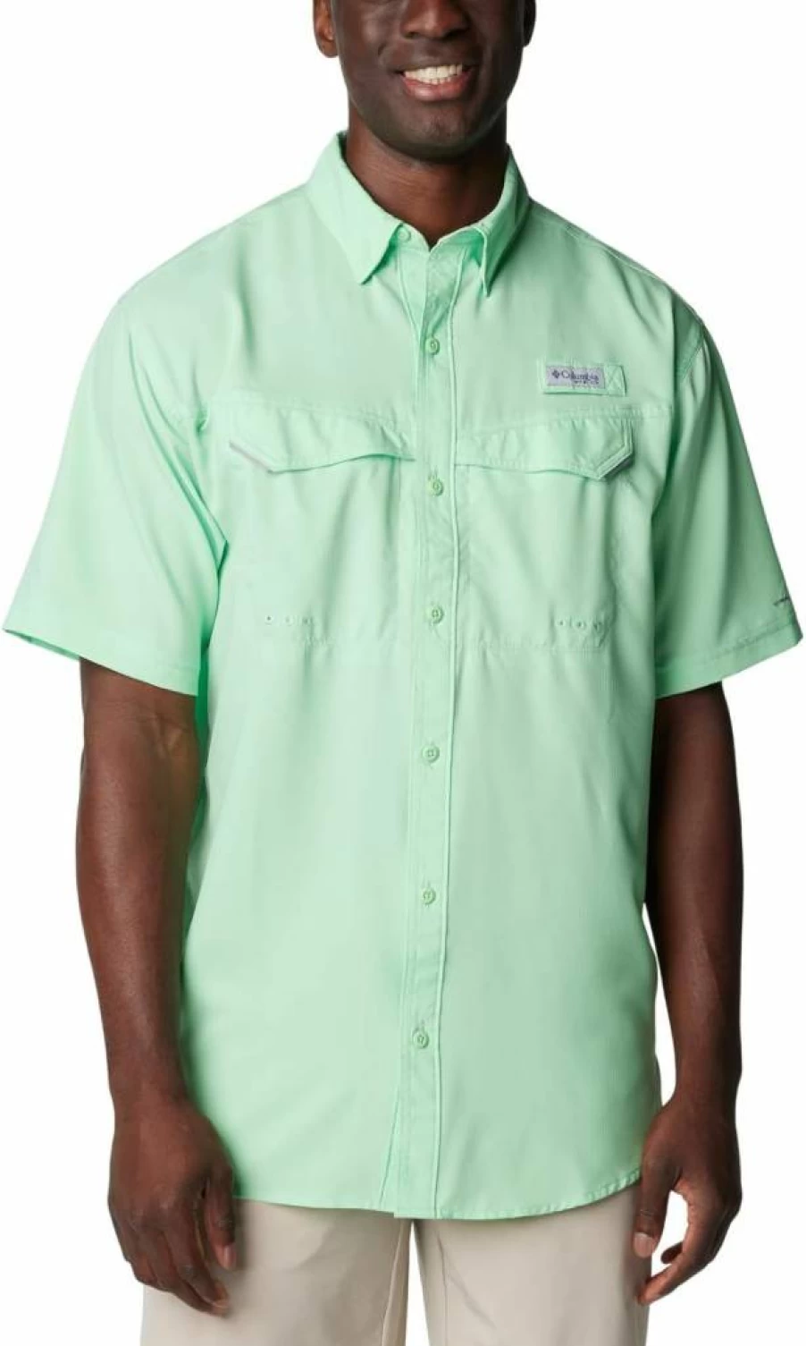 Columbia Men's Low Drag Offshore Quick-Dry Short Sleeve Fishing Shirt