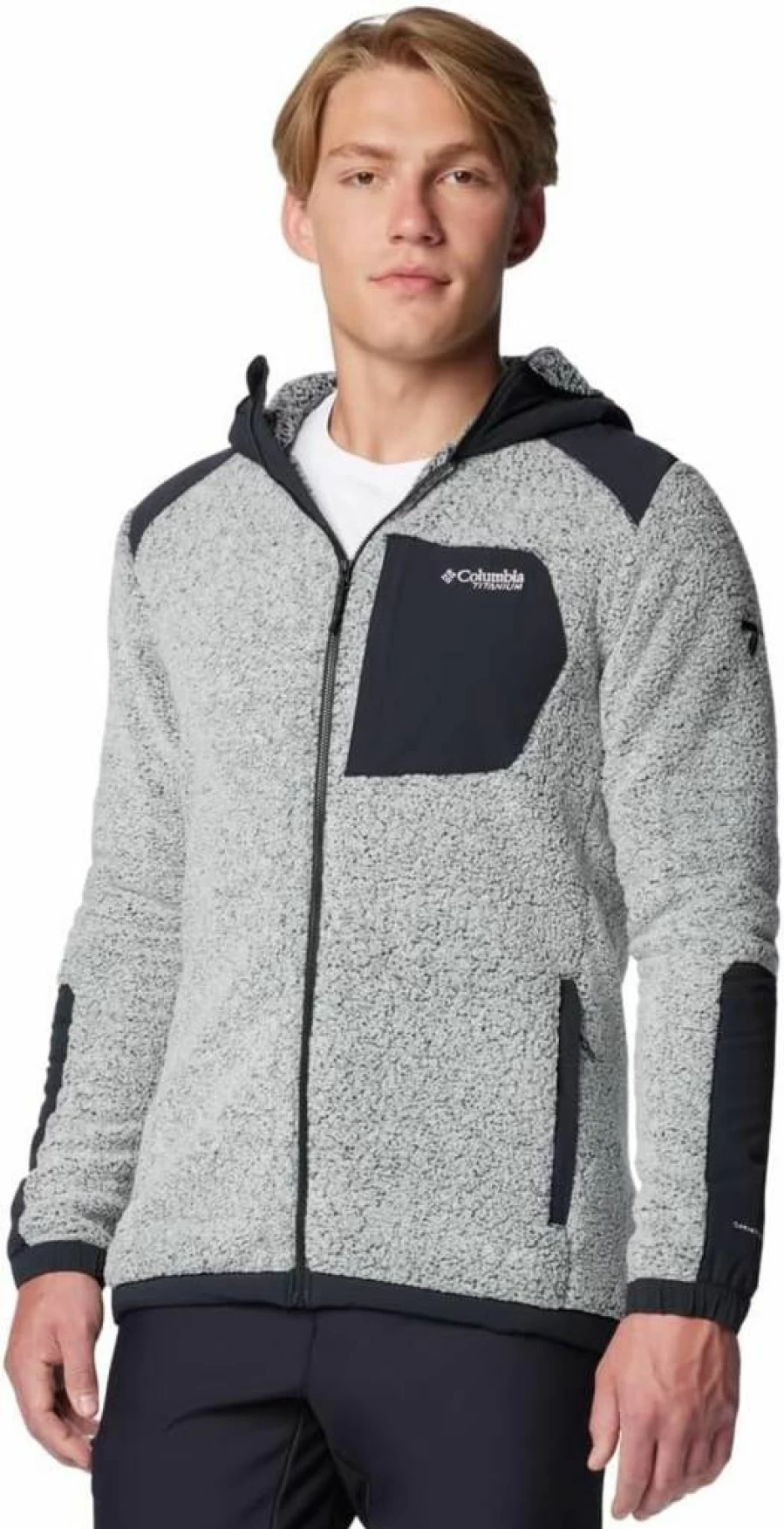 Columbia Men's Arctic Crest Sherpa-Lined Full-Zip Fleece Jacket for Cold Weather