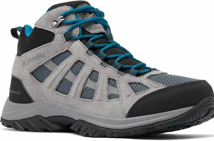 Columbia Men's Redmond III Mid Waterproof Hiking Boots - Outdoor Trekking Shoes for Men