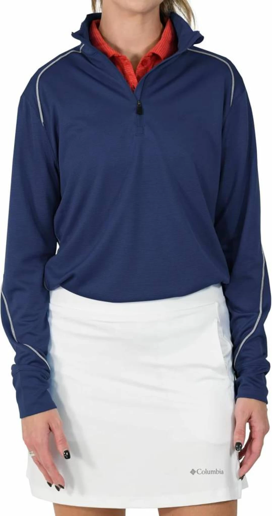 Columbia Women's Omni-Wick Breathable Golf Pullover - Shotgun 2.0 Long Sleeve Performance Top