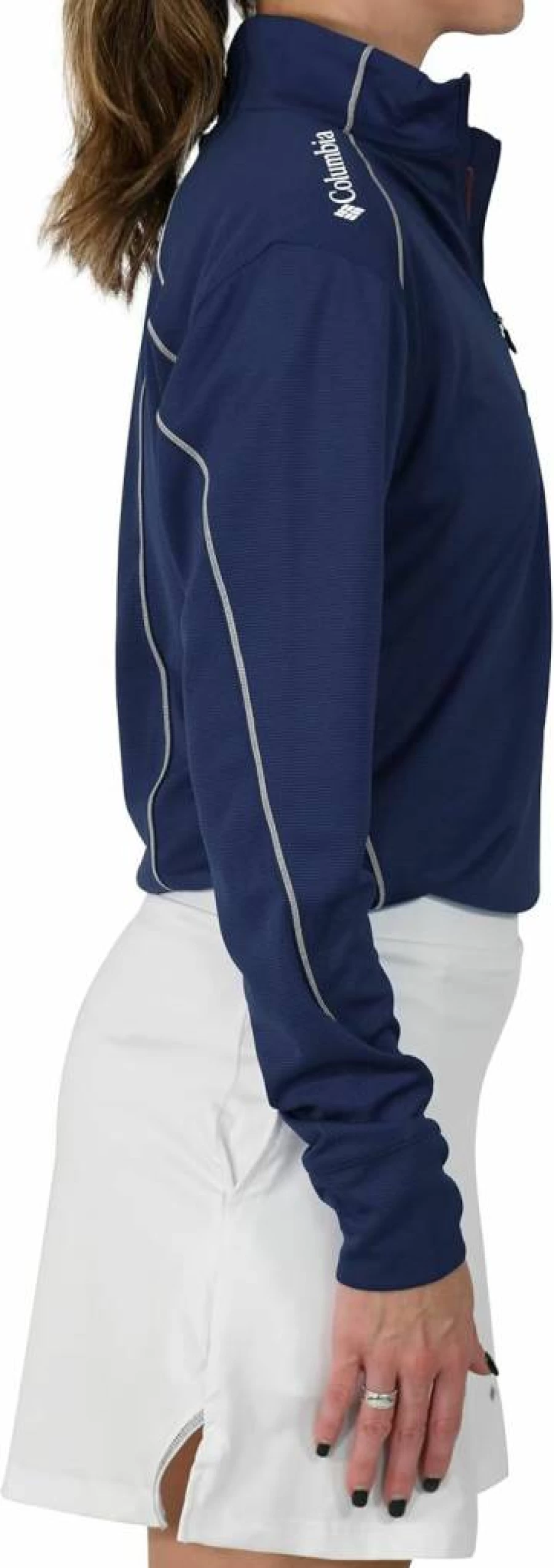 Columbia Women's Omni-Wick Breathable Golf Pullover - Shotgun 2.0 Long Sleeve Performance Top