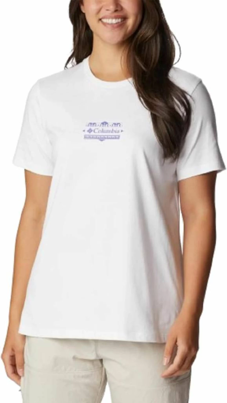 Columbia Women's Boundless Beauty Short Sleeve T-Shirt - Comfortable & Stylish Casual Top