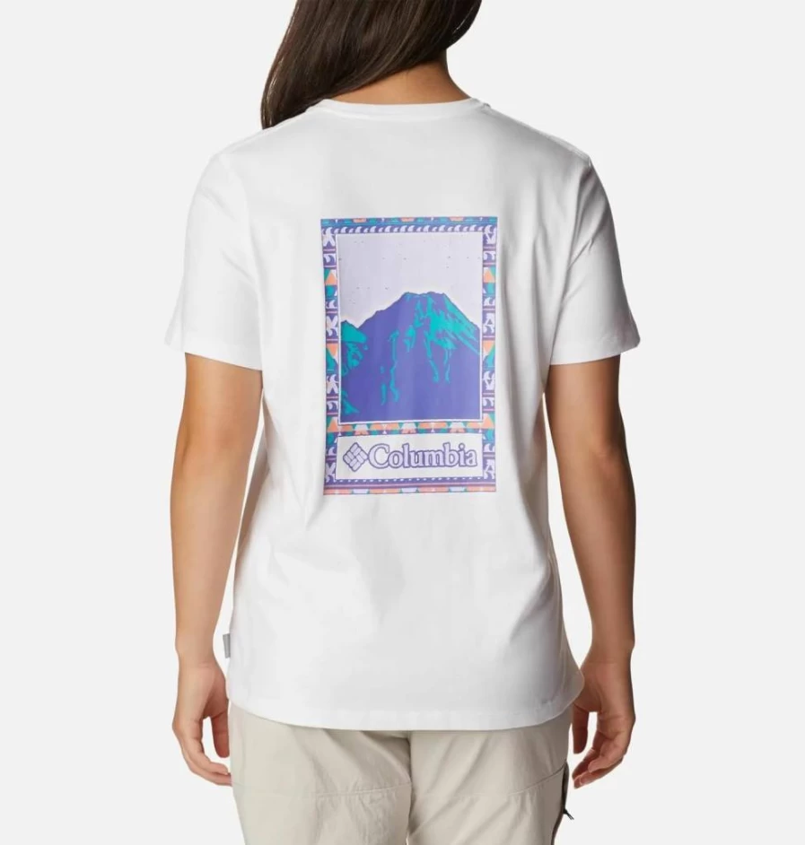 Columbia Women's Boundless Beauty Short Sleeve T-Shirt - Comfortable & Stylish Casual Top