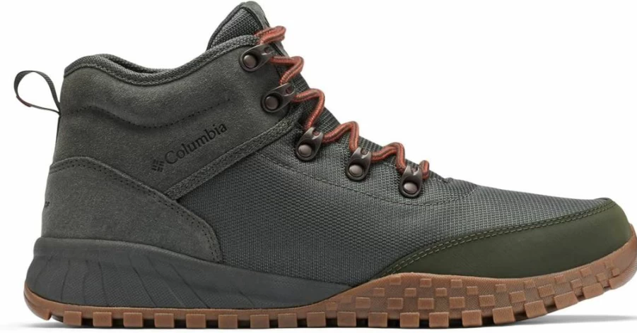 Columbia Men's Fairbanks Mid Waterproof Hiking Boots - Lightweight Outdoor Trekking Shoes for Men