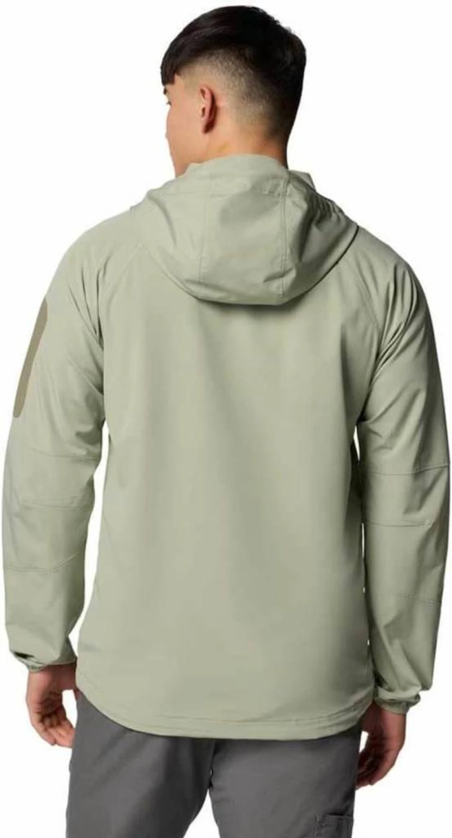 Columbia Men's Tall Heights II Water-Resistant Softshell Hooded Jacket for Outdoor Activities