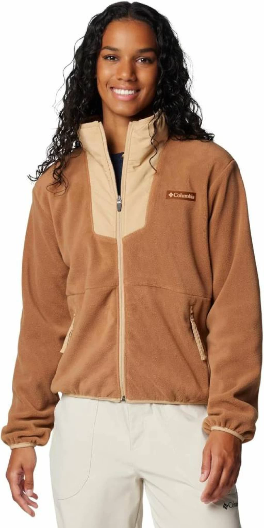 Columbia Women's Sequoia Grove Full-Zip Fleece Jacket - Lightweight & Warm Outdoor Pullover
