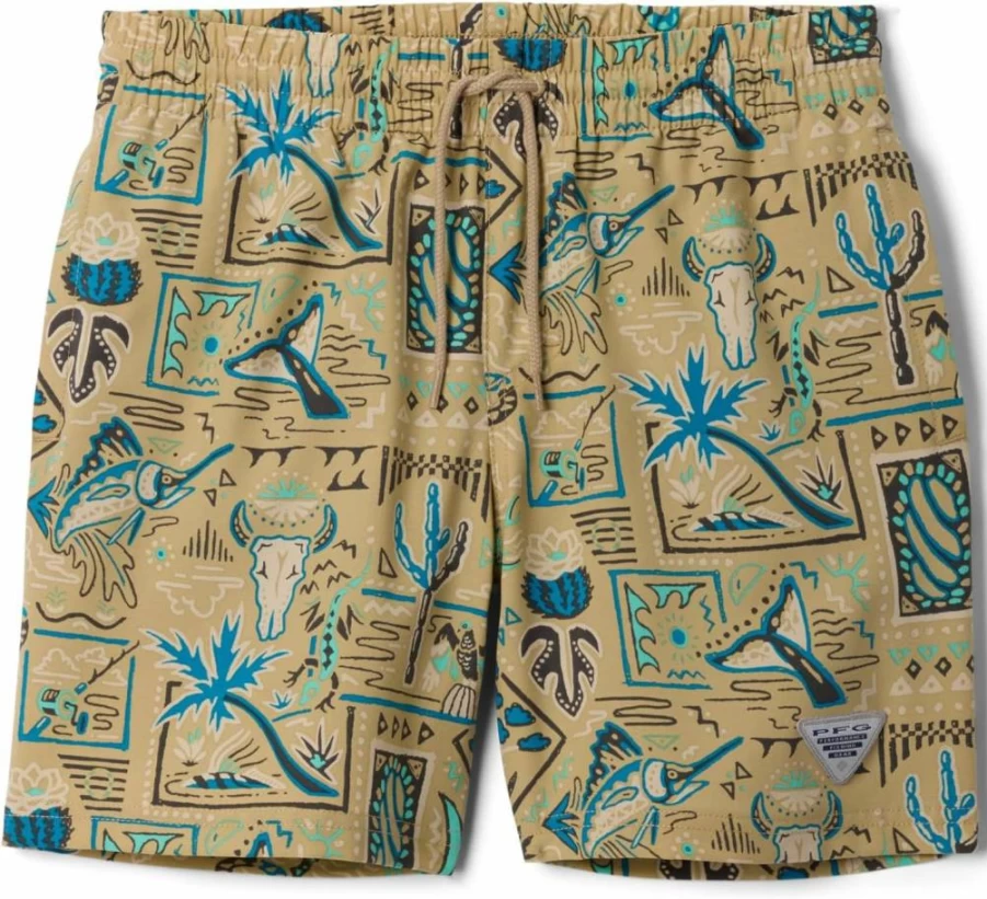 Columbia Boys' PFG Rambler Quick-Dry Water Shorts for Fishing & Outdoor Activities