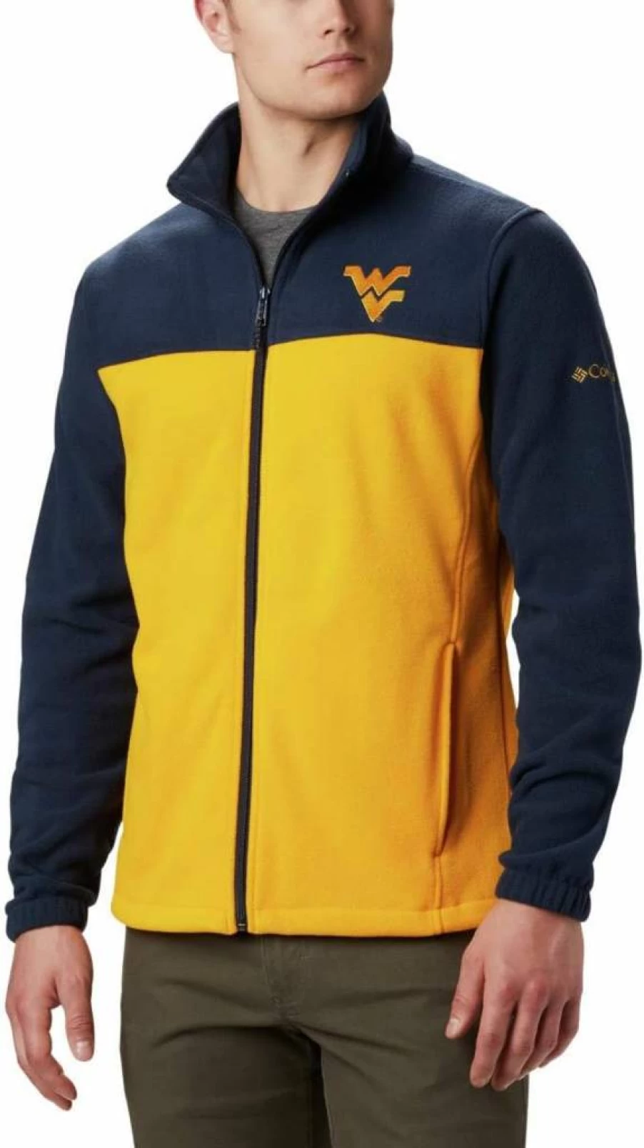 Columbia Men's CLG Flanker III Fleece Jacket - Lightweight Warm Winter Outdoor Jacket for Hiking & Camping