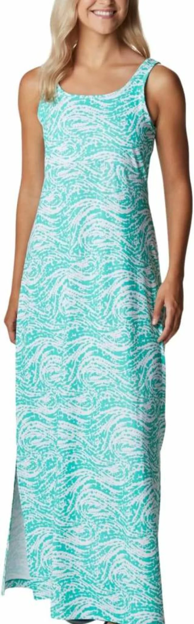 Columbia Women's Freezer Maxi Dress - Lightweight, Breathable Summer Hiking Dress with UPF Sun Protection