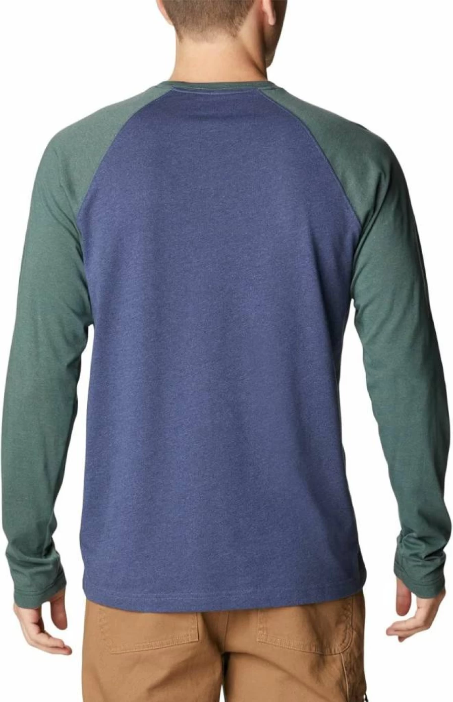 Columbia Men's Thistletown Hills Raglan Sleeve T-Shirt - Lightweight Casual Tee