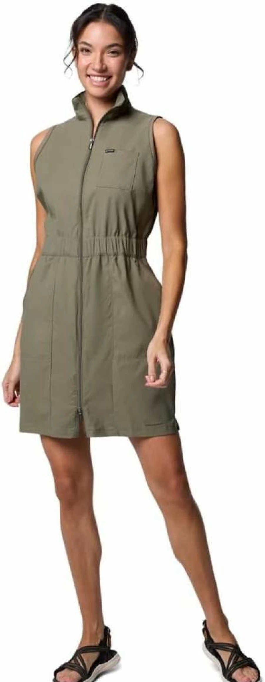 Columbia Women's Leslie Falls Dress II - Lightweight Hiking & Travel Dress, Quick-Dry, UPF Sun Protection