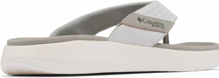 Columbia Men's PFG BoatSide Flip Leather Sandal - Water-Resistant Outdoor Sport Sandals for Fishing & Boating