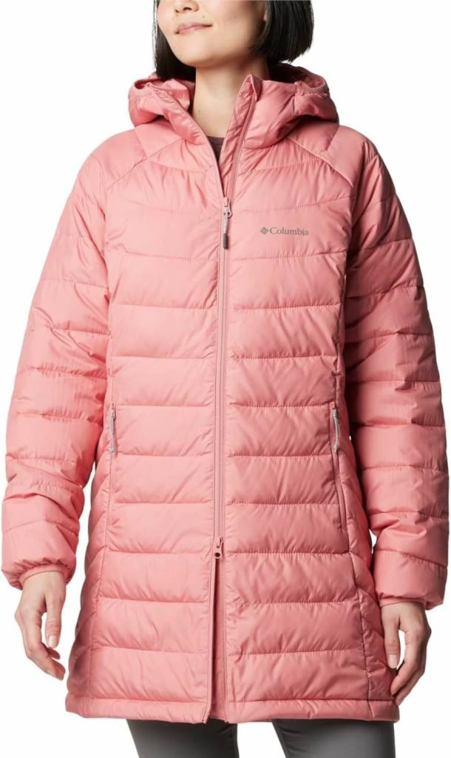Columbia Women's Powder Lite II Mid Jacket - Lightweight Waterproof Winter Coat for Outdoor Activities